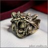 Head of a Cougar Cat Ring