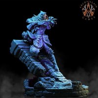 Night assassin with a powerful crossbow Figure (Unpainted)