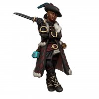 Black Rose Figure (Unpainted)