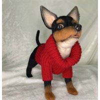 Toy Terrier (25 cm) Plush Toy