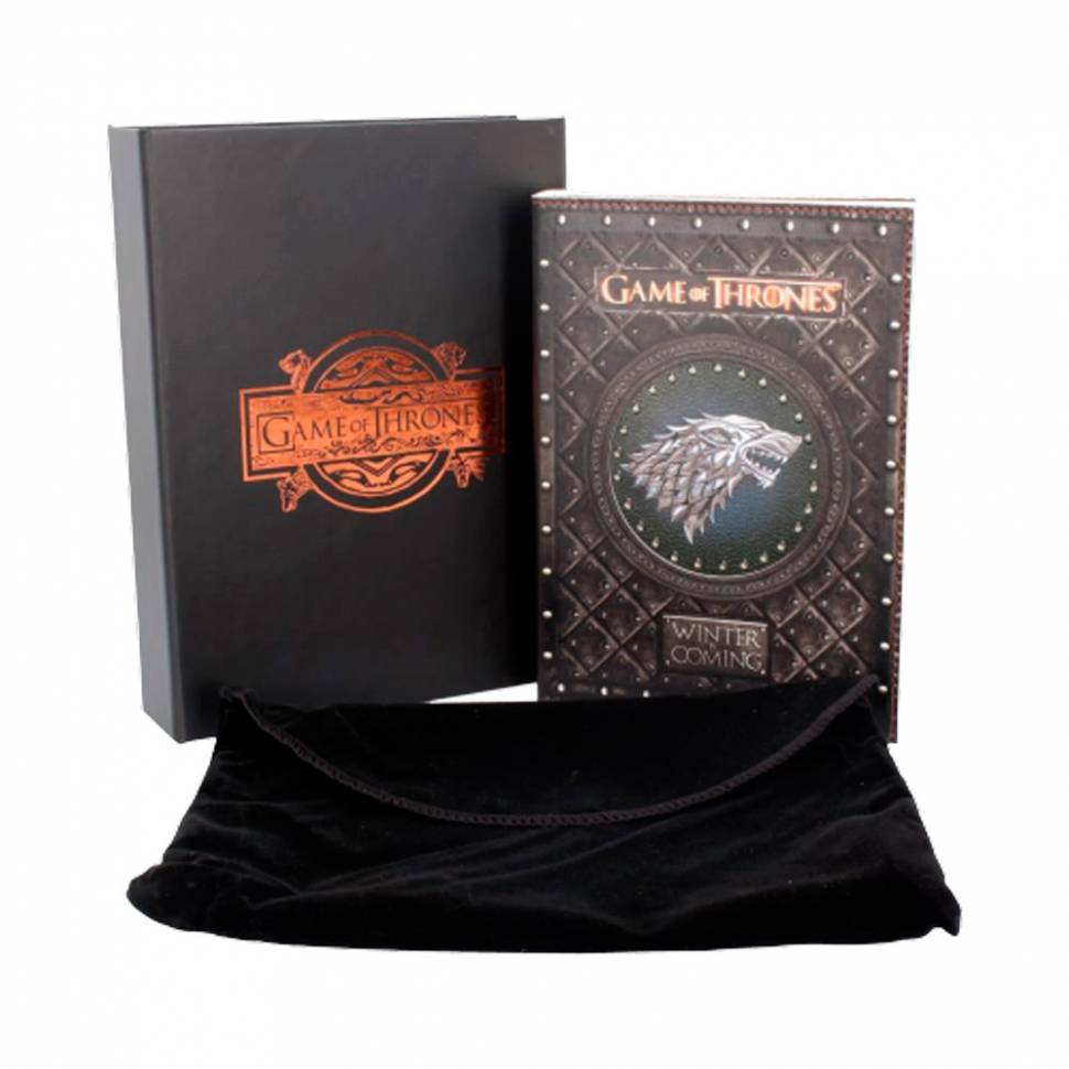 Nemesis Now Game of Thrones - Winter is Coming (Small) Journal Buy on ...