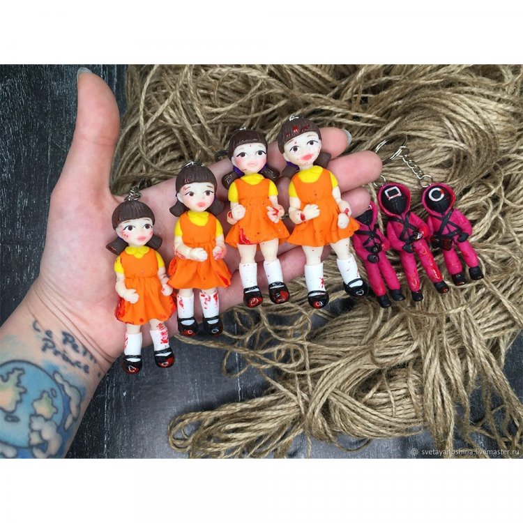 Squid Game - Doll Keychain