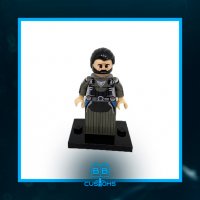 Sci-Fi Dark Void Guardian Minifigure