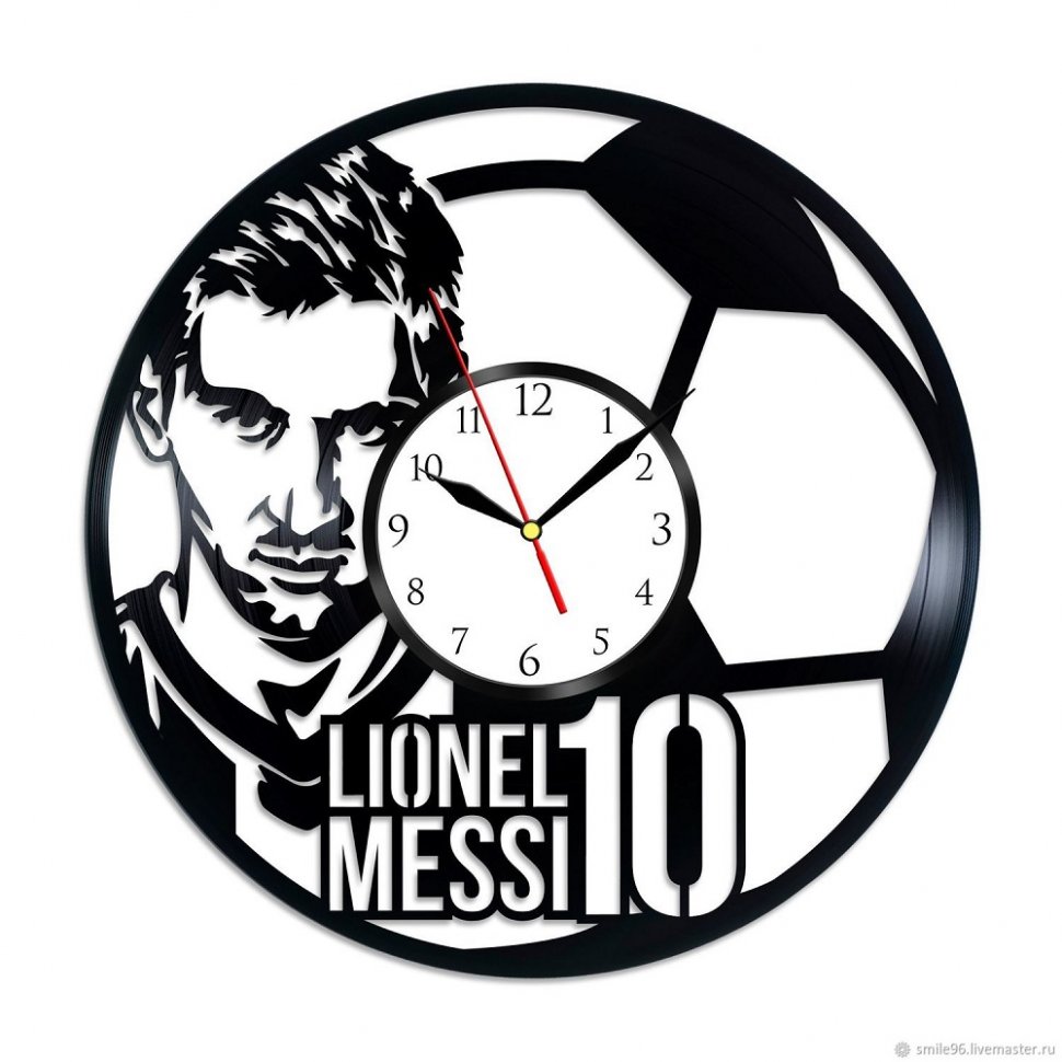 Details about   LED Vinyl Clock Lionel Messi LED Wall Art Decor Clock Original Gift 3495 