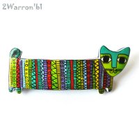 Striped Cat Barrette