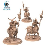 Elite squad of centaurs Figure (Unpainted)