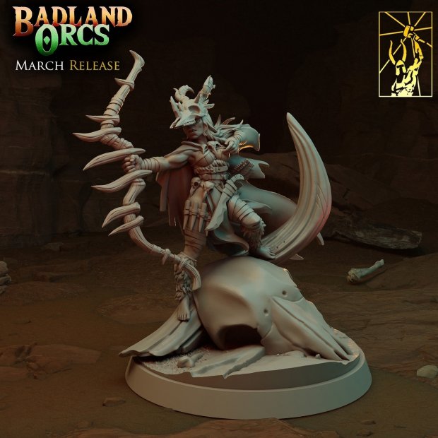 Uyga Blightland Sniper Figure (Unpainted)