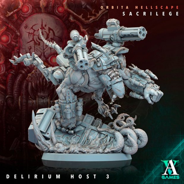 Demonic Thresher - Lord of Frenzy Figure (Unpainted)