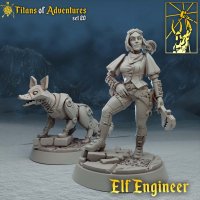 Elf Engineer Figure (Unpainted)
