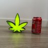 Cannabis Leaf Table Lamp Model