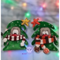 Christmas Tree In Scarf (26 cm) Plush Toy