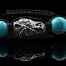 Death With AK-47 (Cacholong) Bracelet