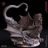 Deep Dragon Figure (Unpainted)
