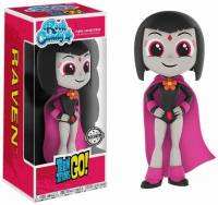 Funko Rock Candy: Teen Titans Go - Raven (Pink) Figure