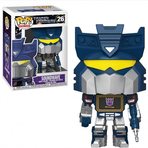 Funko Pop: Transformers Retro - Soundwave Figure
