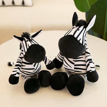 Jungle Animal Plush Toy (Zebra)