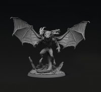 Flying Chimera Figure (Unpainted)