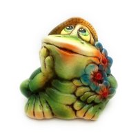 Frog In Hat Figure