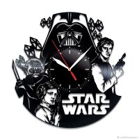 Handmade Star Wars - The Empire Strikes Back Vinyl Wall Clock
