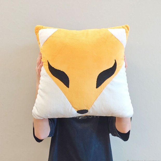 Fox Plush Pillow