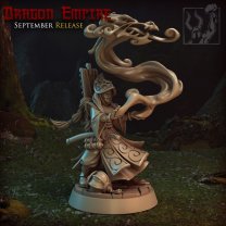 Dragon Empire Mage Figure (Unpainted)