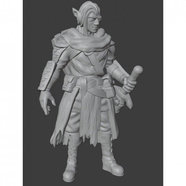 Urhnium Zolexil Figure (Unpainted)