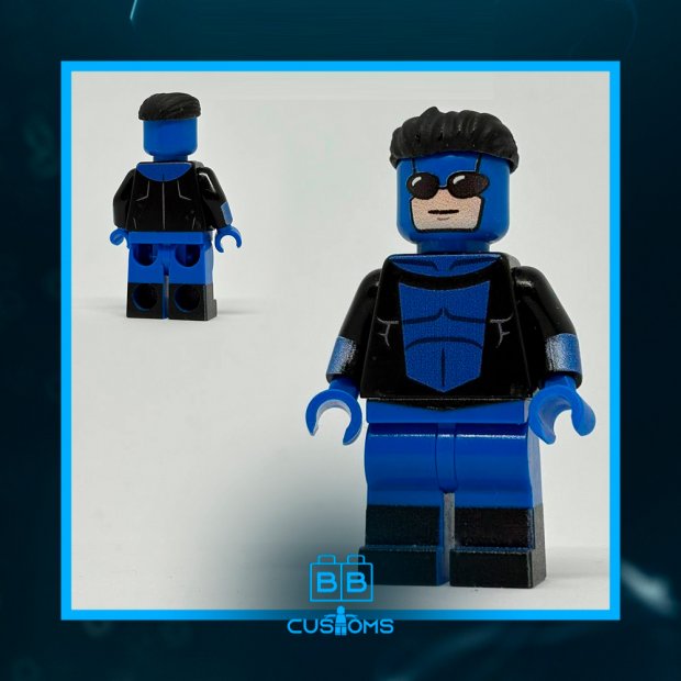 Young Superhero Warrior Minifigure