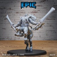 Screaming Centaur Figure (Unpainted)