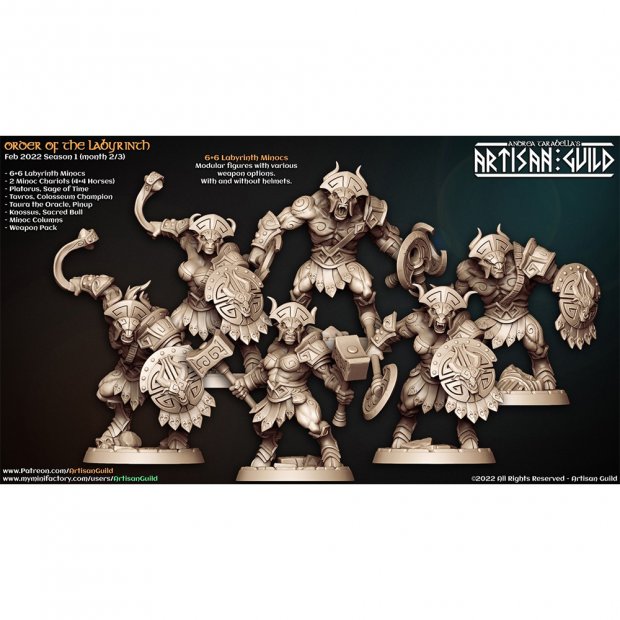 Labyrinth Minocs Figure (Unpainted)