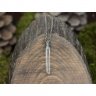 Stone Silver Pendant Necklace