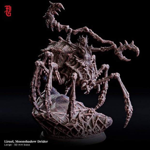 Lirael Moonshadow, a Drauk of the Twilight Cult Figure (Unpainted)