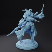 Insectoid Princess Figure (Unpainted)