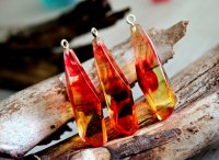 Fiery Autumn Pendant Necklace