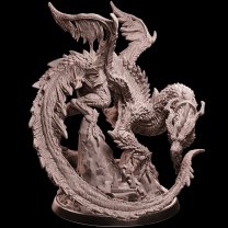 Ancient dragon Figure (Unpainted)