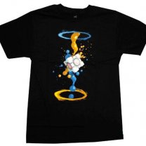 Jinx Portal 2 - Gel Splatter Men's T-Shirt
