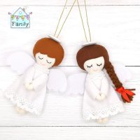 Christmas Angel Plush Toy