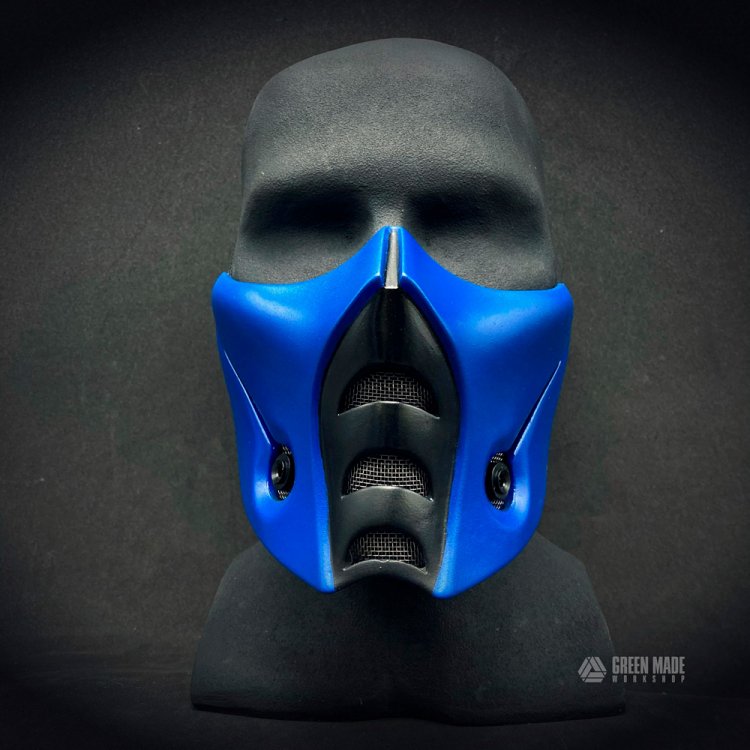 Mortal Kombat - Sub-Zero Half Mask