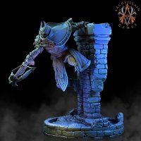 Night assassin with crossbow Figure (Unpainted)