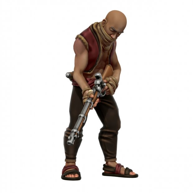 Southern Bandit Figure (Unpainted)