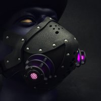 Purple Respirator
