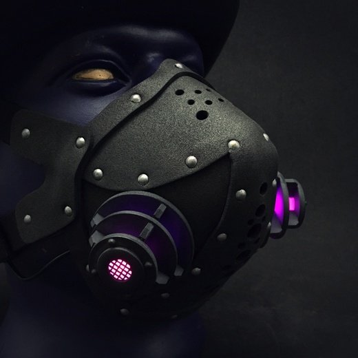 Purple Respirator