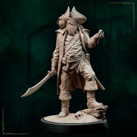Matt Jones, the Pirate with the Magic Compass Figure (Unpainted)