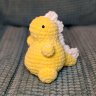 Lemon Dinosaur Plush Toy