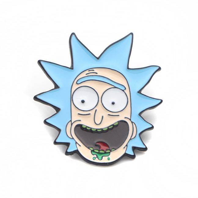 Paladone Rick and Morty - Rick Enamel Pin Badge