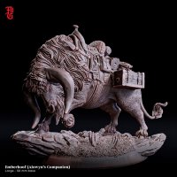 Amber Hoof, Alouin's Companion Yak Figure (Unpainted)