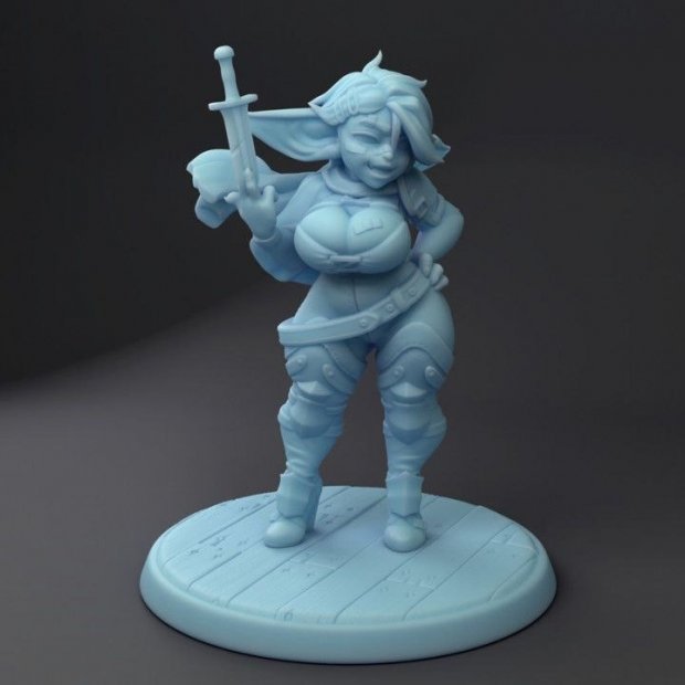 Finia Stoutbridge Figure (Unpainted)