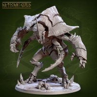 Demonic Ashurak - The Lord of the Desert Zeeks Figure (Unpainted)