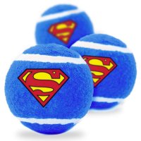 Buckle-Down DC Comics - Superman Dog Toy Tennis Balls