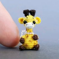 Micro Giraffe Plush Toy