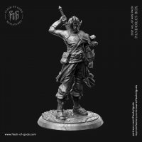 Warrior Cedric Figure (Unpainted)